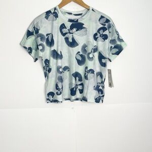 Adidas Girls Short Sleeve T Shirt Size Large